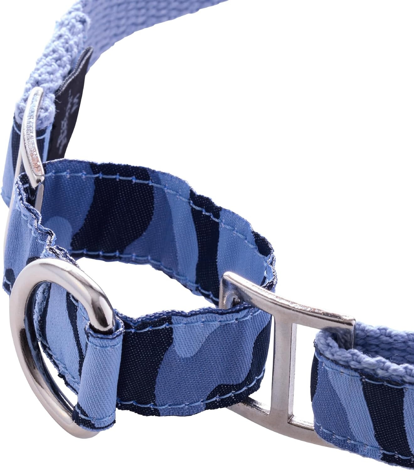 image:imagePet Passion Remy II The Recycled Ribbon Martingale Adjustable Collar NoPull Pet Training Collars Dogs Pink Camo LargeNavy Camo