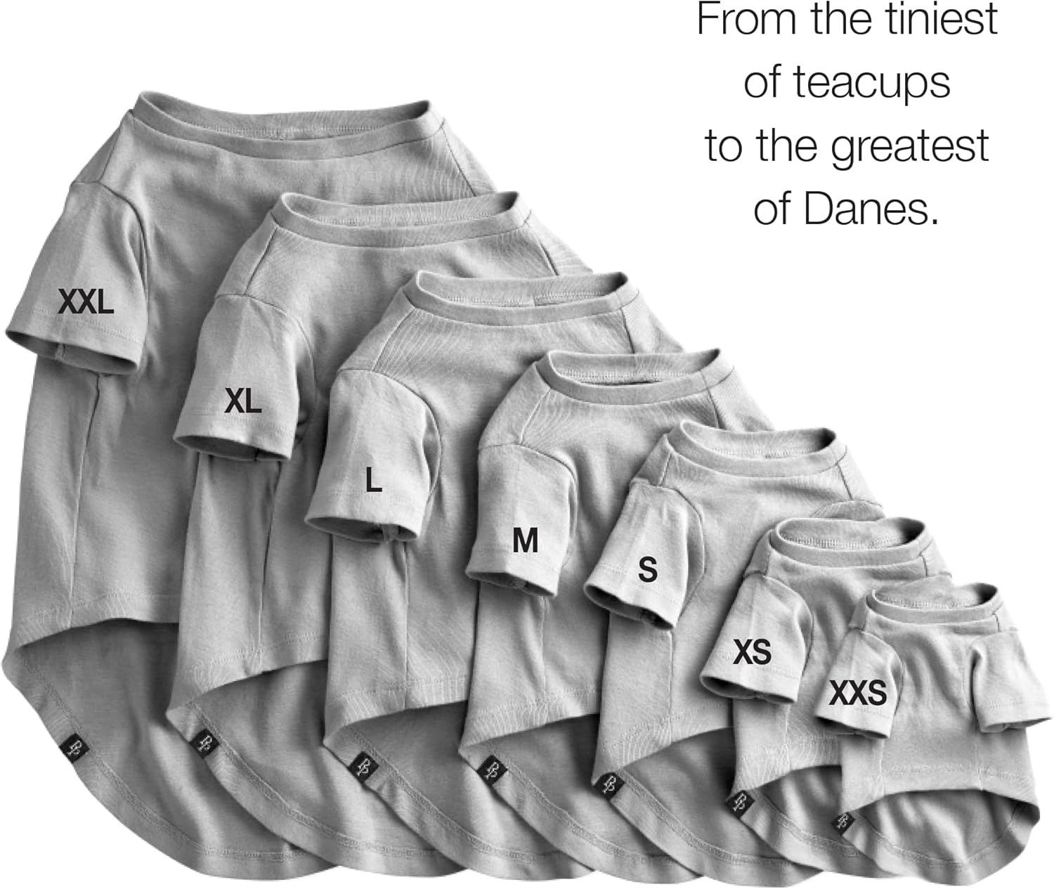 image:imagePet Passion Toby II The Perfect Tee 3 Pack Short Sleeve Pet TShirt 100 Organic Cotton Tees Clothes for Small Medium Large Dogs Black Sand Tie Dye XSmall 512 lbsGray Ombre