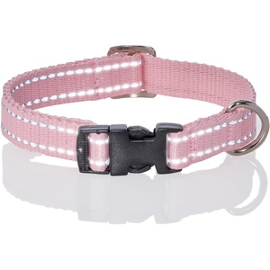 image:imagePet Passion Adjustable Reflective Dog Pet Collar for Small Medium and Large Dogs Pink XXLargePink