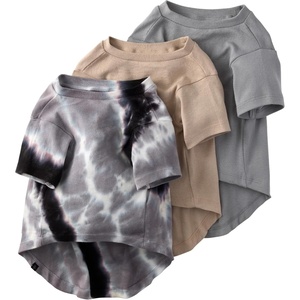 image:imagePet Passion Toby II  The Perfect Tee 3 Pack Short Sleeve Pet TShirt 100 Organic Cotton Tees Clothes for Small Medium Large Dogs Black Sand Tie Dye XSmall 512 lbsBlack Sand Tie Dye
