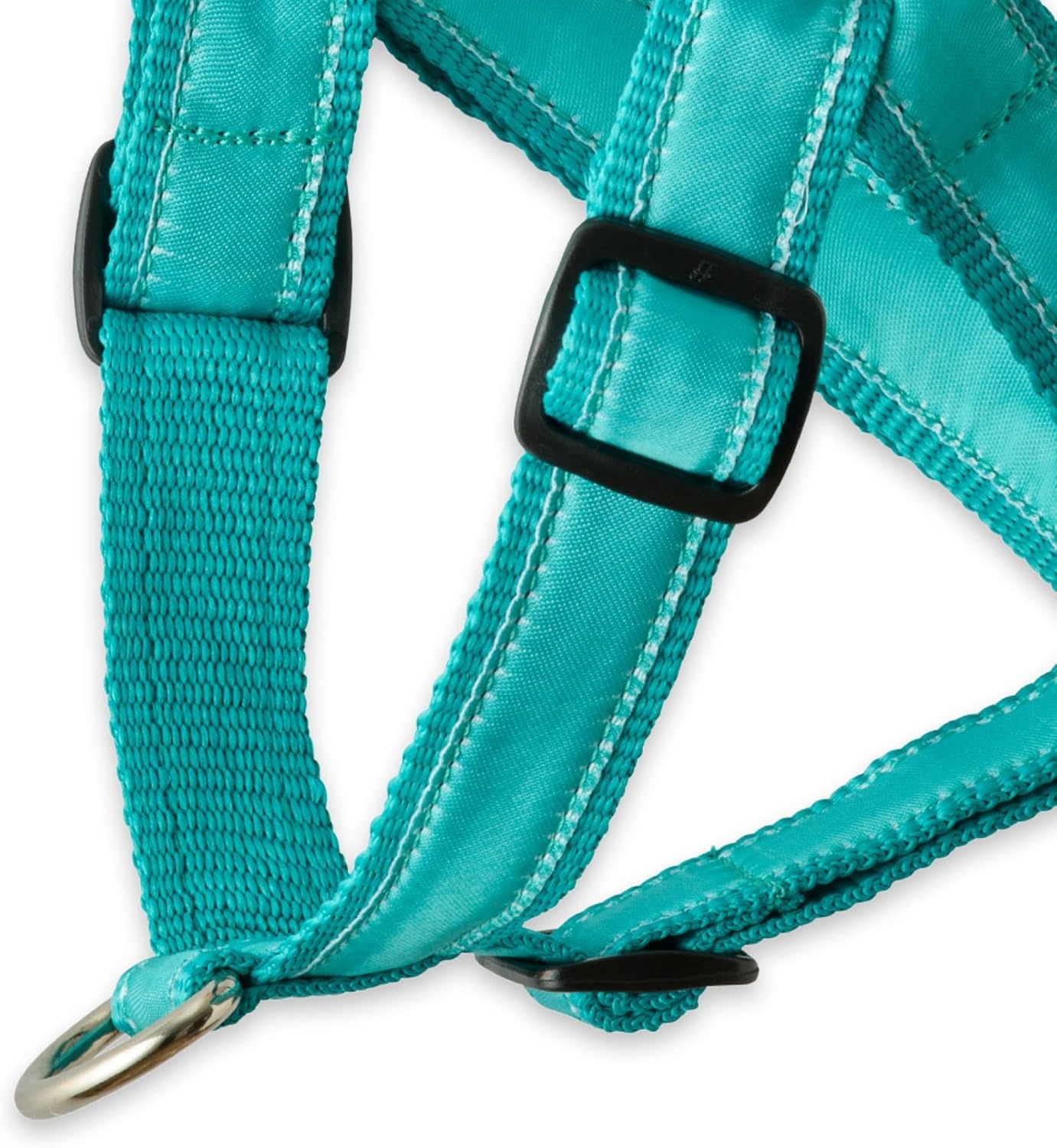 image:imagePet Passion REMY THE Recycled Ribbon Harness Navy CAMO XXLargeTURQUOISE