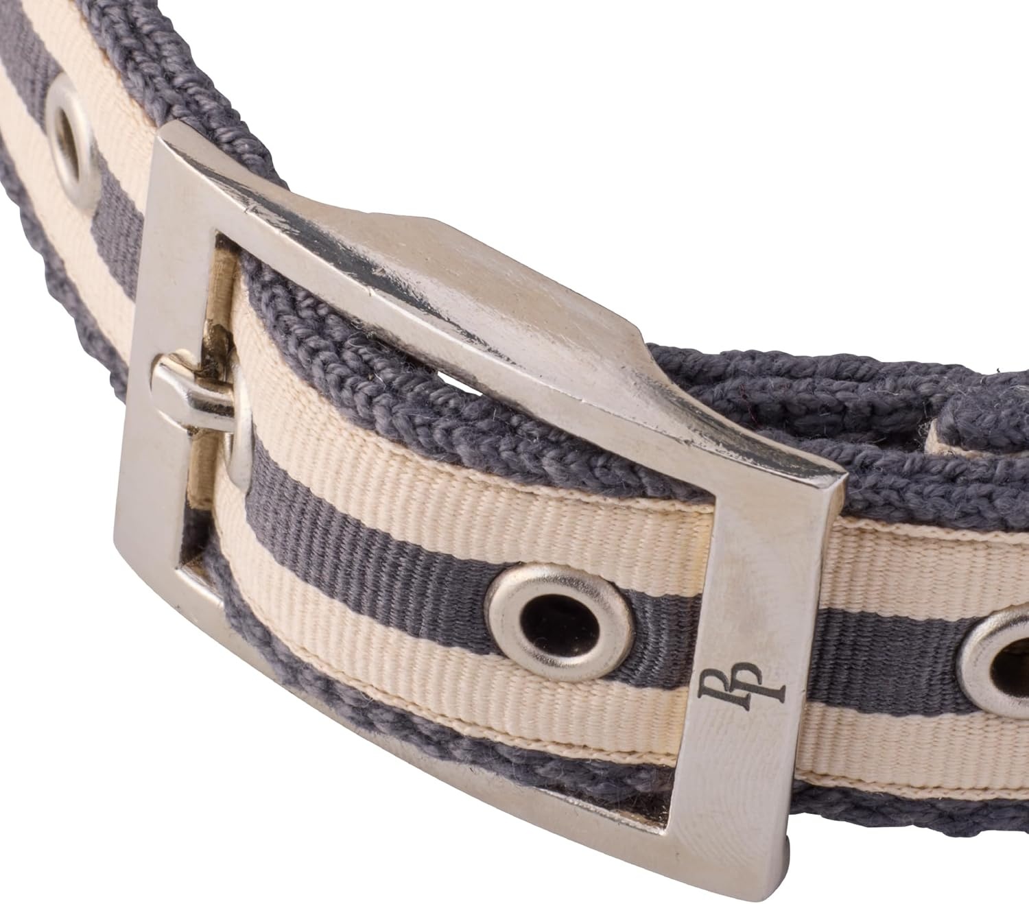 image:imagePet Passion Remy II The Recycled Ribbon Collar Adjustable Pet Dog Collars for Small Medium Large Dogs and Puppy Black Sand XSmallBlack Sand