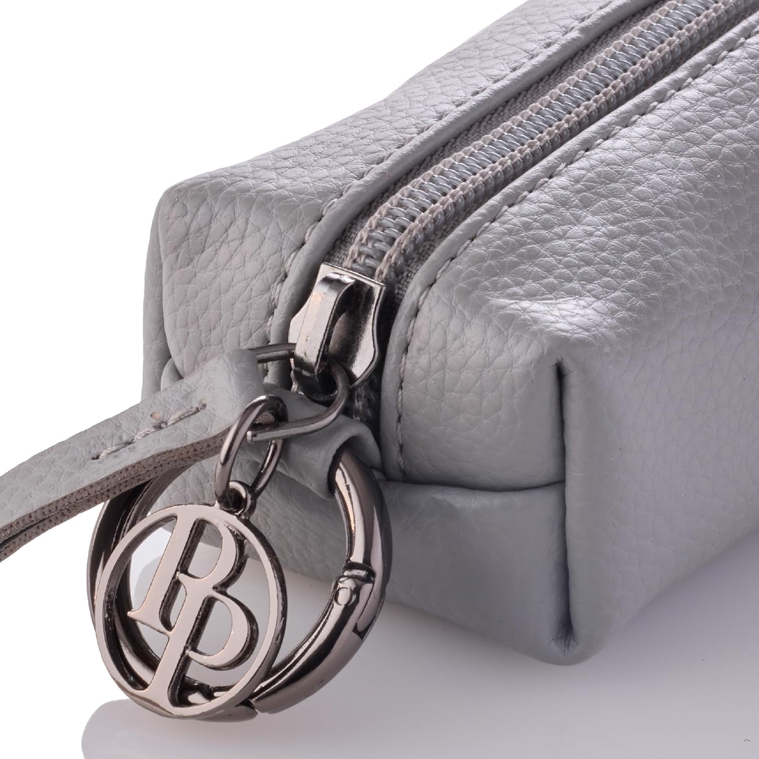 image:imageRein The Recycled Vegan Leather Pouch Durable Heavy Duty Bag Holder Leash Attachment Made With Sustainable Materials Custom Hardware for Small Medium amp Large Dogs Black BeautyGray