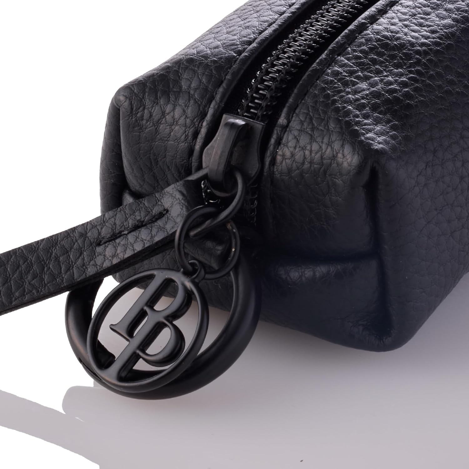 image:imageRein The Recycled Vegan Leather Pouch Durable Heavy Duty Bag Holder Leash Attachment Made With Sustainable Materials Custom Hardware for Small Medium amp Large Dogs Black BeautyBlack Beauty