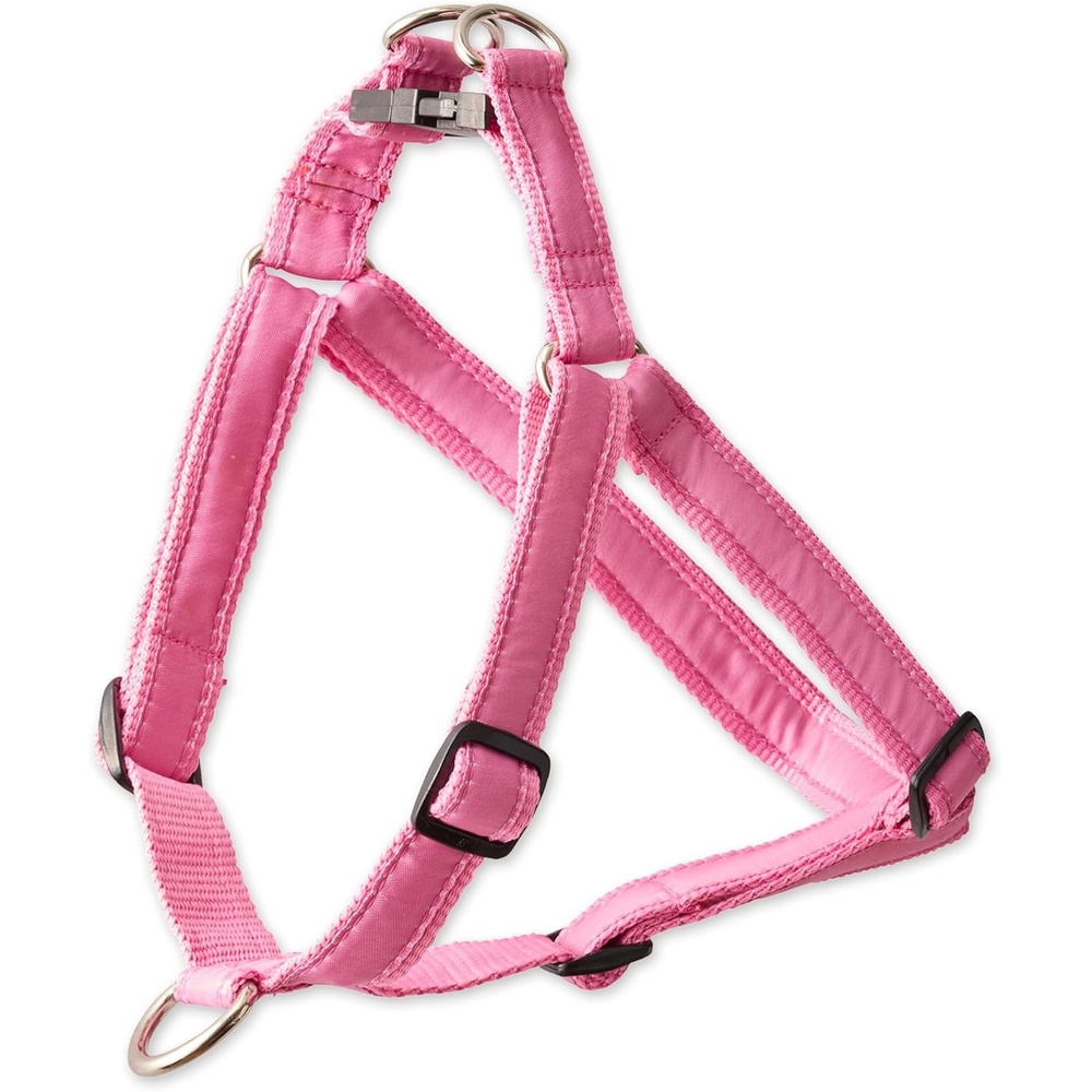 image:imagePet Passion REMY THE Recycled Ribbon Harness Navy CAMO XXLargeHOT PINK