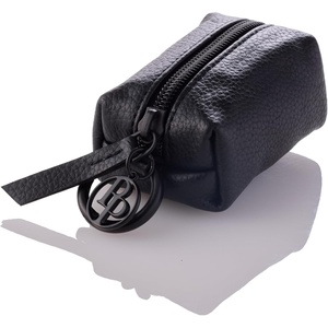 image:imageRein  The Recycled Vegan Leather Pouch Durable Heavy Duty Bag Holder Leash Attachment Made With Sustainable Materials Custom Hardware for Small Medium amp Large Dogs Black BeautyBlack Beauty