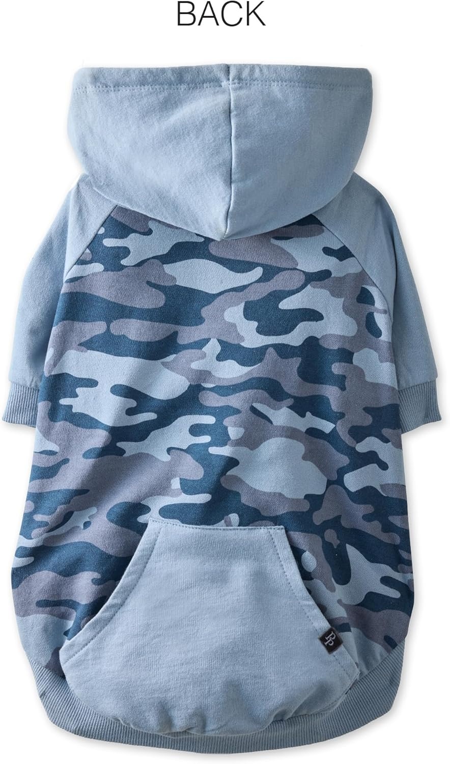 image:imagePet Passion Rocky The Original Lightweight Hooded Tee 100 Organic Cotton Dog Hoodie Pet Coat Sweater for All Sized Dogs Navy Camo XSmall 512 lbsOriginal Navy Half Camo