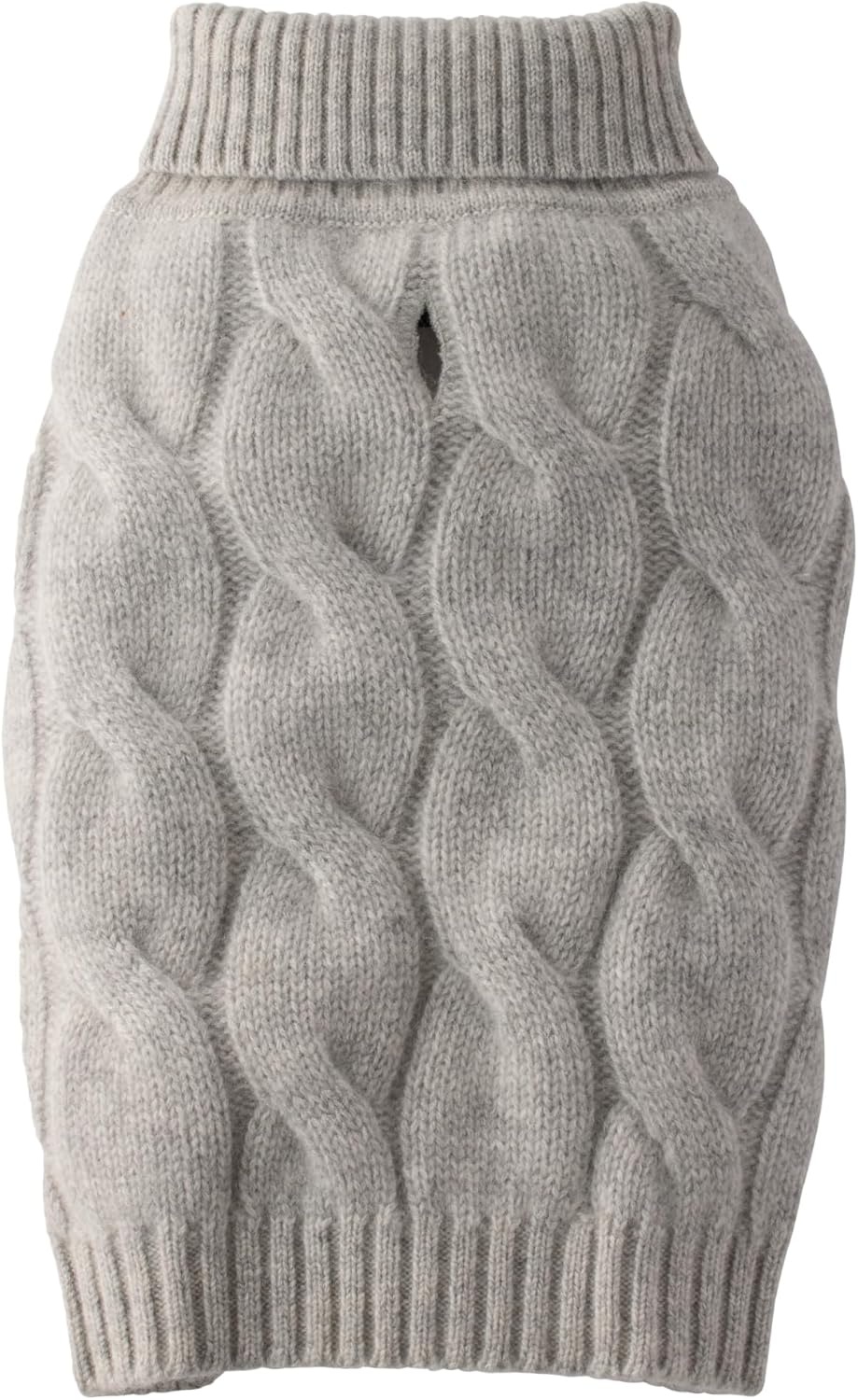 image:imageGable The Cable Knit Sweater Cashmere Wool Pet Pullover for Small Medium and Large Dogs Camel LargeCashmere Mist