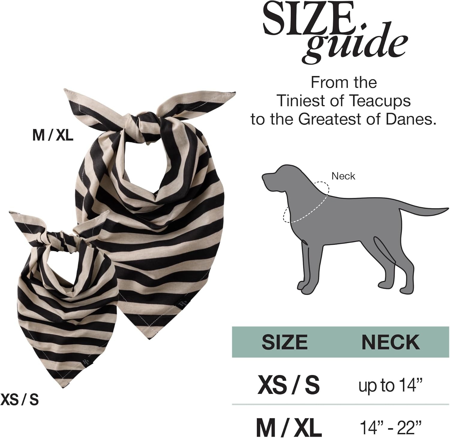 image:imagePet Passion Bandit The PET Bandana 100 Organic Cotton Pet Bandanas Clothes for Small Medium Large Dogs 2Pack Candy Corn XSmallSmall1Pack Black Sand