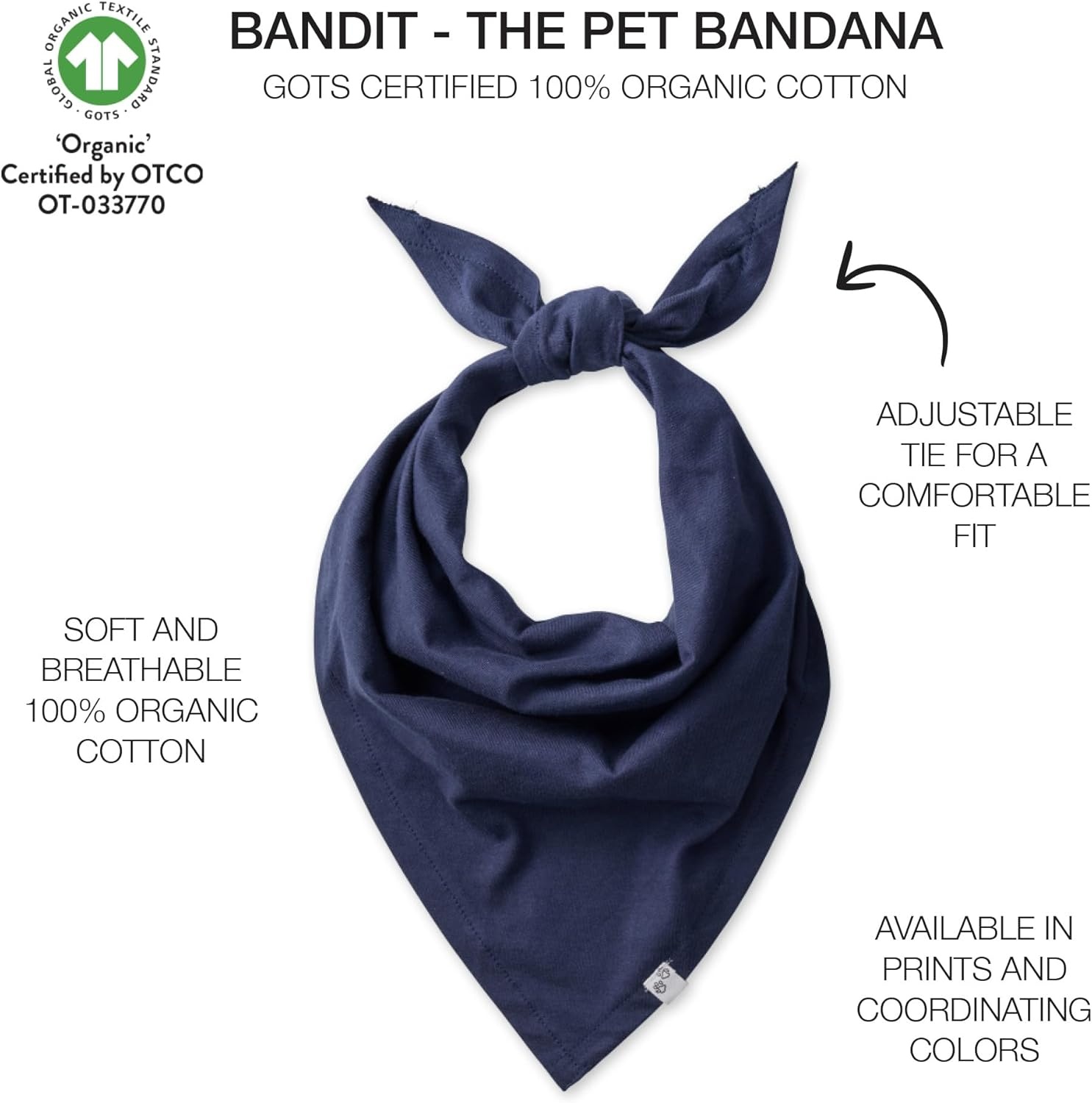 image:imagePet Passion Bandit The PET Bandana 100 Organic Cotton Pet Bandanas Clothes for Small Medium Large Dogs 2Pack Candy Corn XSmallSmall2Pack Black Watch Plaid