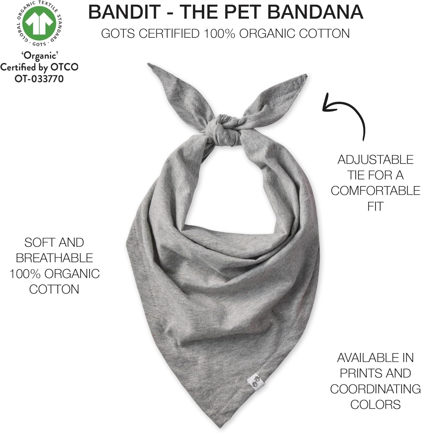 image:imagePet Passion Bandit The PET Bandana 100 Organic Cotton Pet Bandanas Clothes for Small Medium Large Dogs 2Pack Candy Corn XSmallSmall2Pack Red Fair Isle