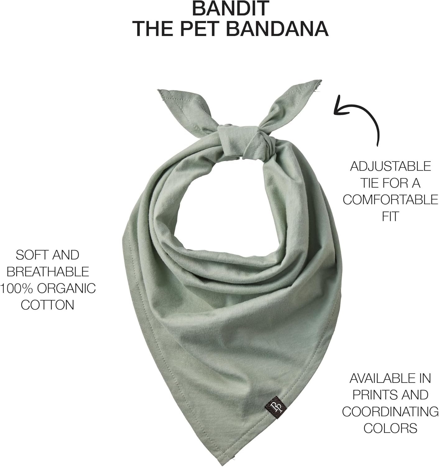 image:imagePet Passion Bandit The PET Bandana 100 Organic Cotton Pet Bandanas Clothes for Small Medium Large Dogs 2Pack Candy Corn XSmallSmall3Pack Sage Camo