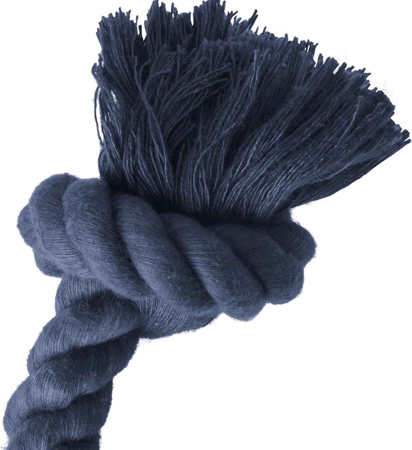 image:imagePet Passion Brady The Rope Tug Toy 3Pack Organic Cotton Dog Rope Pull Toys for All Pet Breeds Black Ombre One SizeNavy Ombre