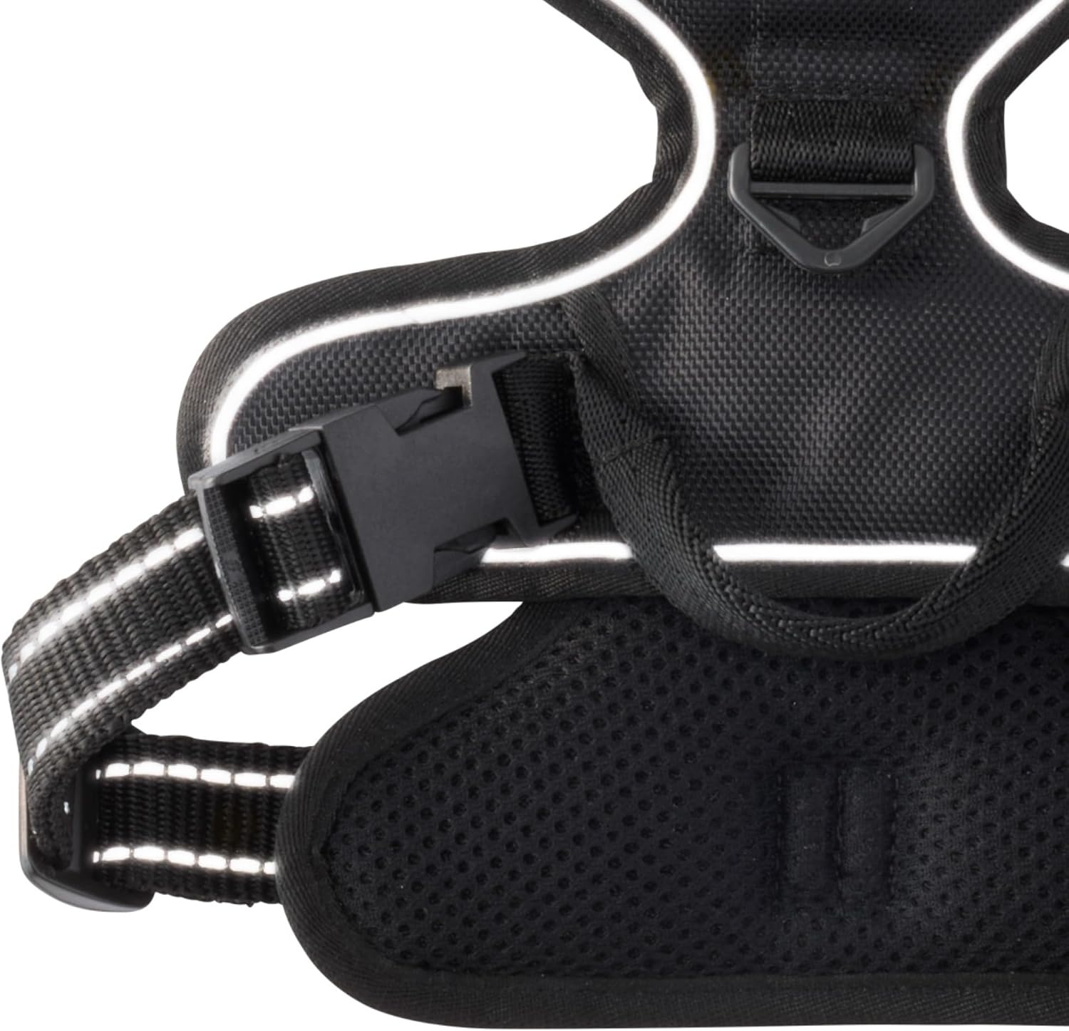 image:imagePet Passion MAX THE Hardy Reflective Harness Black LargeBLACK
