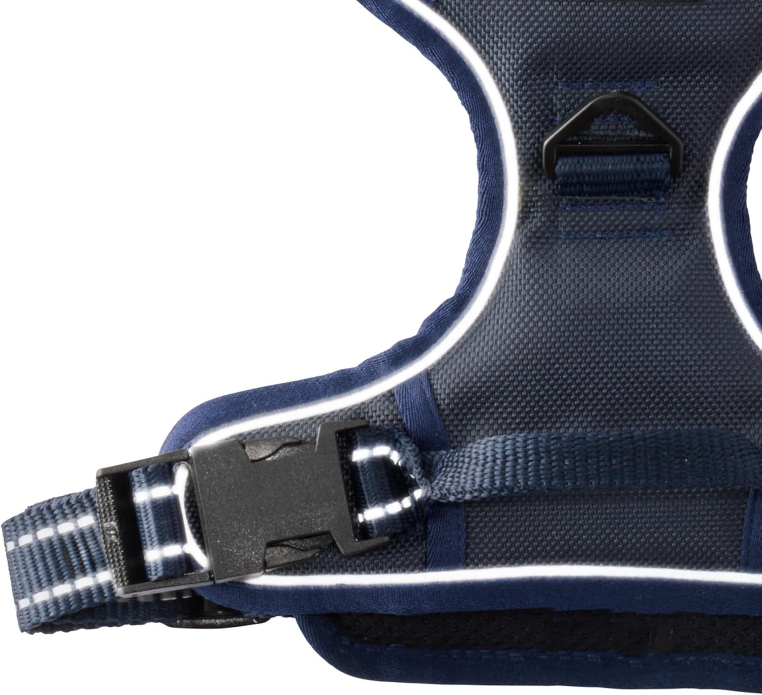 image:imagePet Passion MAX THE Hardy Reflective Harness Black LargeNAVY