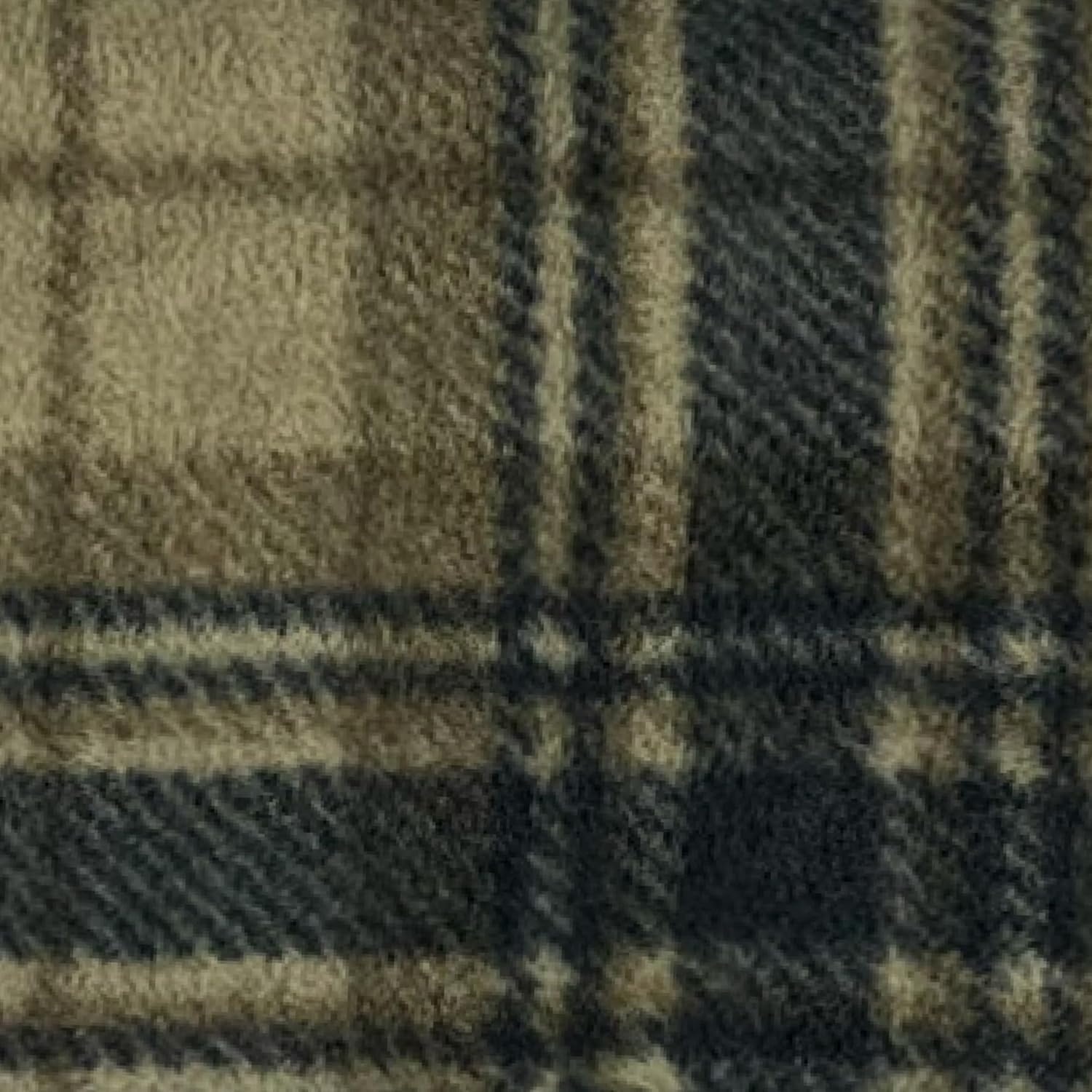 image:imagePet Passion Preston II The Polar Fleece Coat Recycled Polar Fleece Warm Dog Jacket for Cold Weather for Small Medium Large Dogs Black XLarge 5580 lbsOlive Chesterfield Plaid