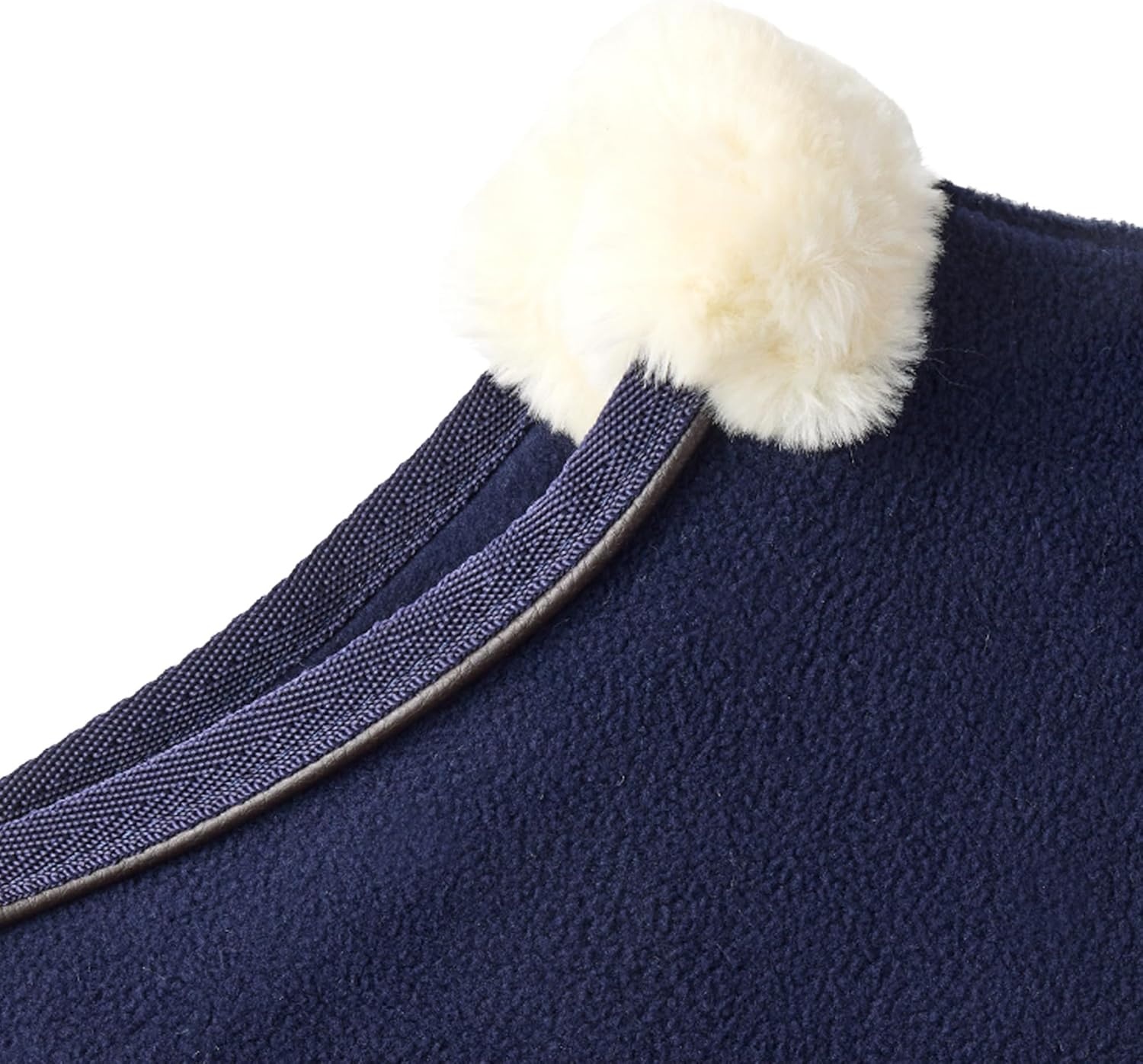 image:imagePet Passion Preston II The Polar Fleece Coat Recycled Polar Fleece Warm Dog Jacket for Cold Weather for Small Medium Large Dogs Black XLarge 5580 lbsNavy