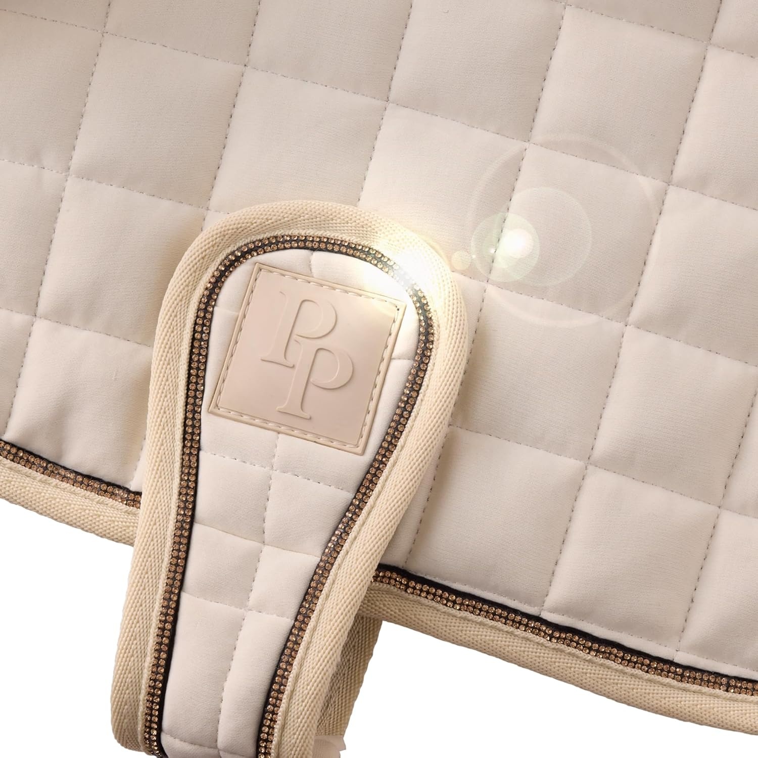image:imagePet Passion Quilted Dog Coat Pet Jacket with Crystal Bling for Small Medium and Large Dogs Black LargeAlabaster