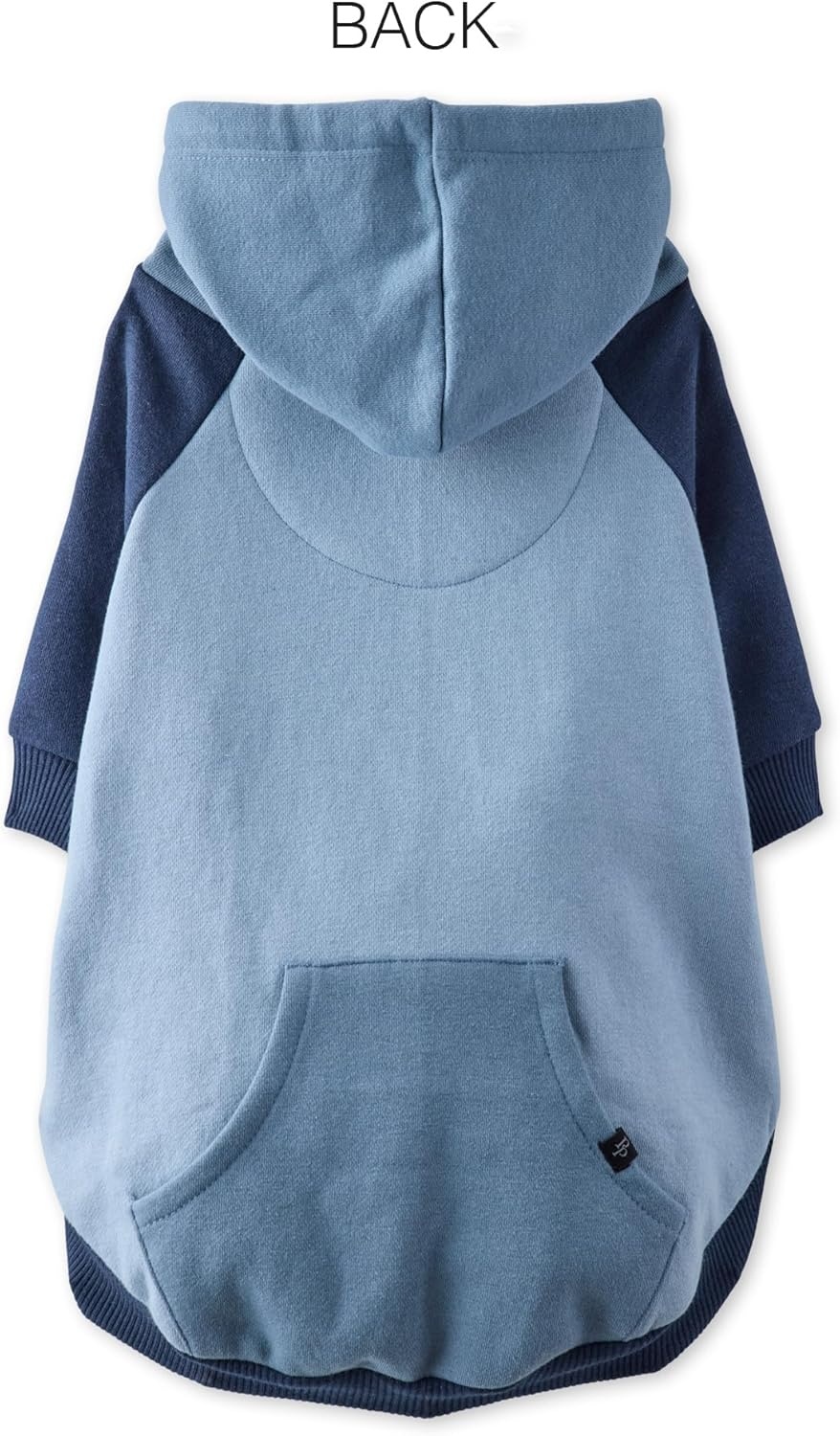 image:imagePet Passion Rocky II The Extra Comfy Hoodie Organic Cotton and Recycled Poly Dog Hoodie Pet Coat Sweater for Small Medium Large Dogs Black Sand Plaid SmallNavy Color Block