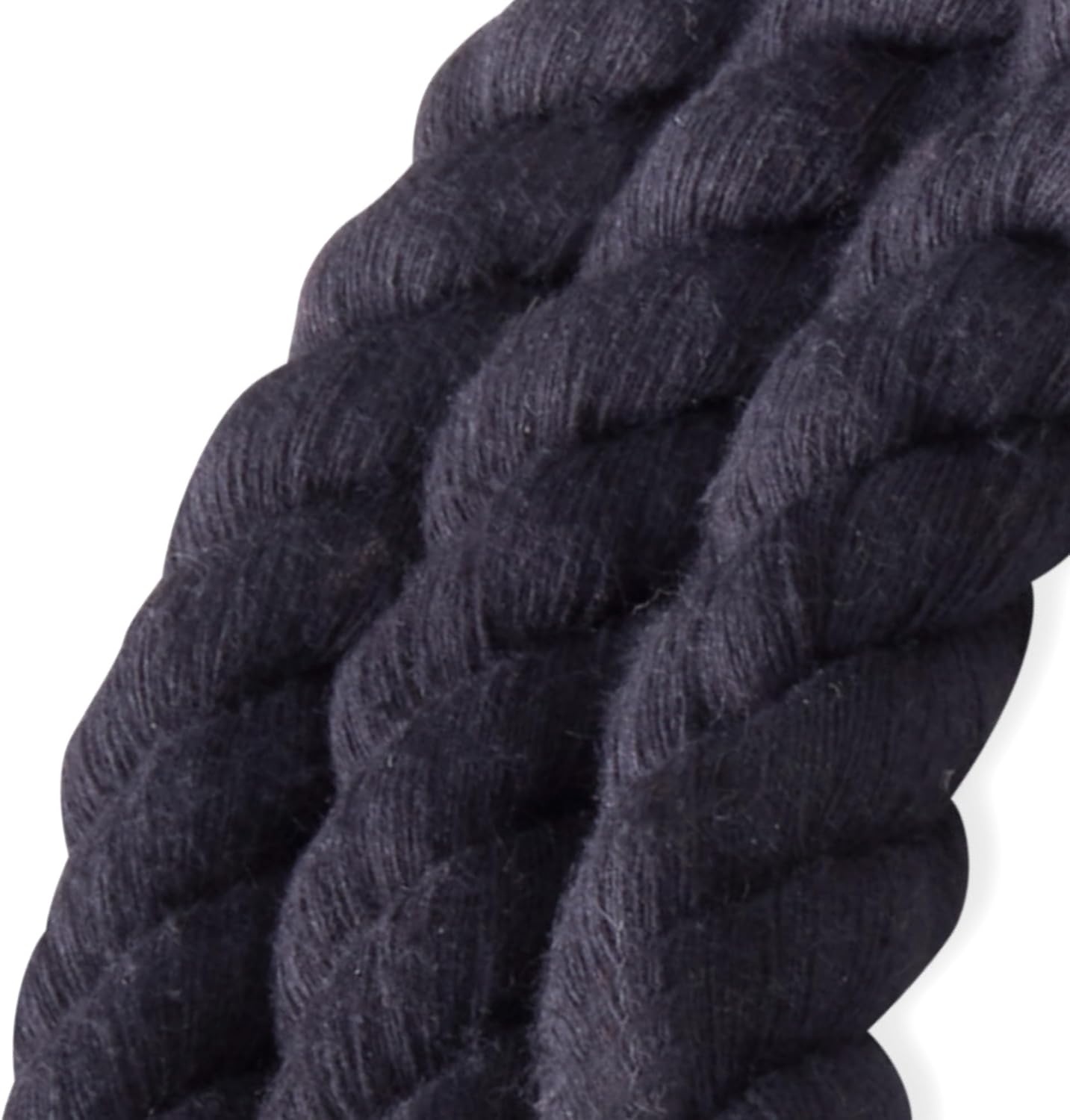 image:imagePet Passion Tucker II The Heavy Duty 6 ft Twisted Rope Cotton Durable Leashes Dogs Black One SizeBlack