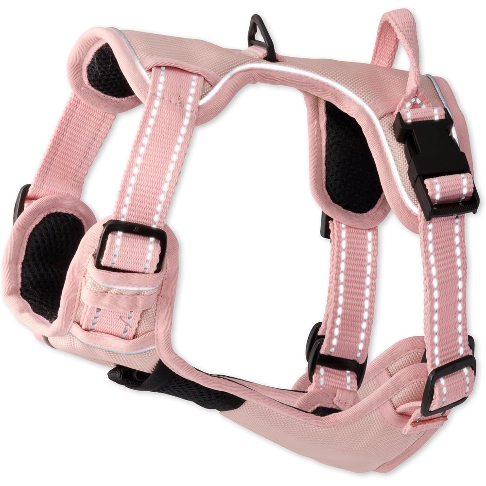 image:imagePet Passion MAX THE Hardy Reflective Harness Black LargePINK
