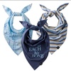 3-Pack Blue Preppy Plaid