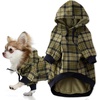 Olive Chesterfield Plaid