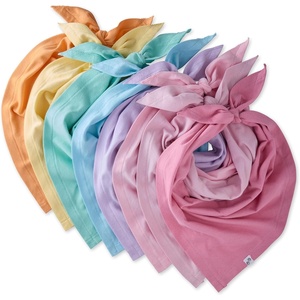 image:imagePet Passion Bandit  THE PET Bandana 8 Pack 100 Organic Cotton Pet Bandanas Clothes for Small Medium Large Dogs Rainbow Pink XSmallSmallRainbow Pinks