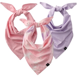 image:imagePet Passion Bandit  The PET Bandana 100 Organic Cotton Pet Bandanas Clothes for Small Medium Large Dogs 2Pack Candy Corn XSmallSmall1Pack Pink Tie Dye