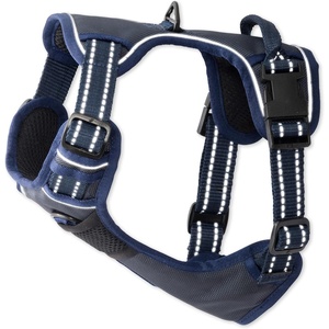 image:imagePet Passion MAX  THE Hardy Reflective Harness Black LargeNAVY