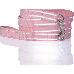 image:imagePet Passion Reflective Durable Dog Leash 7 Ft for All Pet Breeds Black One SizePink