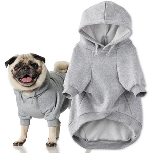 image:imagePet Passion Rocky II  The Extra Comfy Hoodie Organic Cotton and Recycled Poly Dog Hoodie Pet Coat Sweater for Small Medium Large Dogs Black Sand Plaid SmallHeather Grey