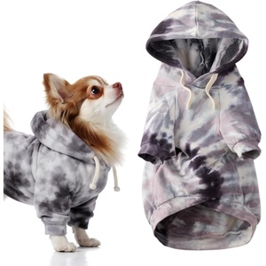 image:imagePet Passion Rocky II  The Extra Comfy Hoodie Organic Cotton and Recycled Poly Dog Hoodie Pet Coat Sweater for Small Medium Large Dogs Black Sand Plaid SmallBlack Tie Dye