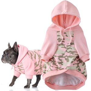 image:imagePet Passion Rocky II  The Extra Comfy Hoodie Organic Cotton and Recycled Poly Dog Hoodie Pet Coat Sweater for Small Medium Large Dogs Black Sand Plaid SmallPink Half Camo