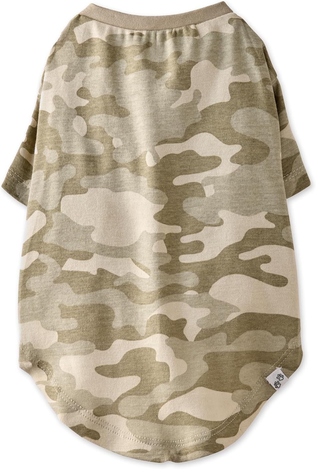 image:imagePet Passion Toby 3Pack 100 Organic Cotton Dog Short Sleeve TShirt Pet Tees for All Breeds Pink Camo Large 4060 lbsSand Camo