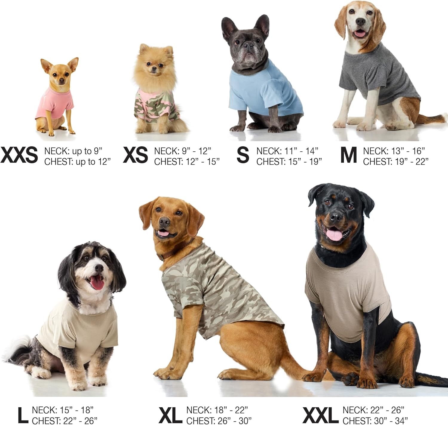image:imagePet Passion Toby II The Perfect Tee 8 Pack Short Sleeve Pet TShirt 100 Organic Cotton Tees Clothes for Small Medium Large Dogs Rainbow Pink XLargeRainbow Pink