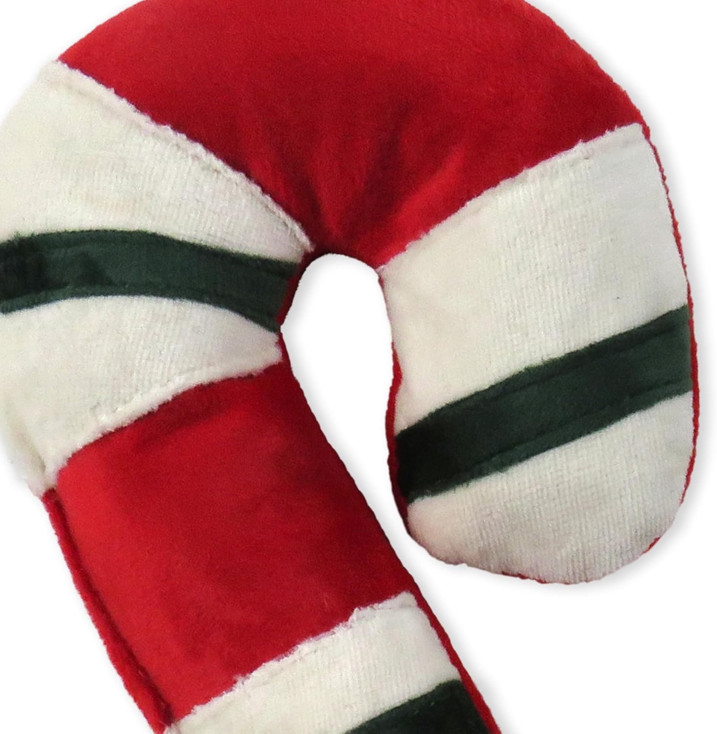 image:imagePet Passion Multipack Stuffed Dog Toys Durable Cotton Canvas with Coconut Fill for All Pet Breeds NaughtyNice One SizeCandy Cane