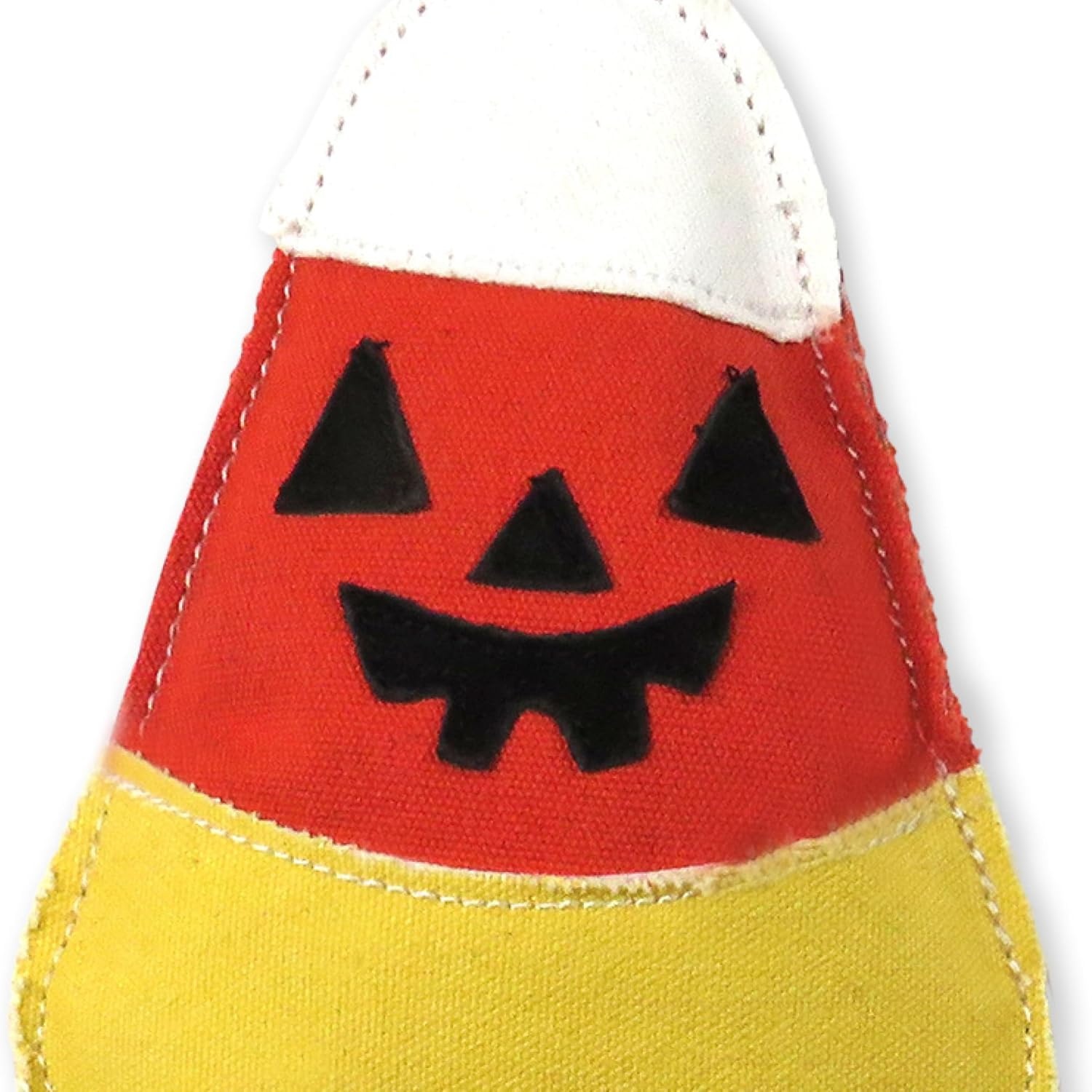 image:imagePet Passion Multipack Stuffed Dog Toys Durable Cotton Canvas with Coconut Fill for All Pet Breeds NaughtyNice One SizeCandy Corn