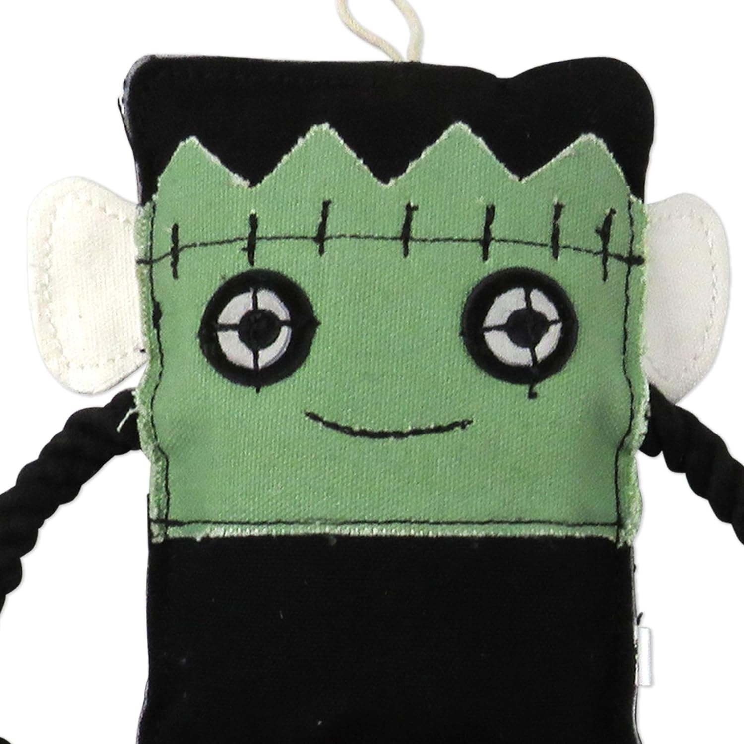 image:imagePet Passion Multipack Stuffed Dog Toys Durable Cotton Canvas with Coconut Fill for All Pet Breeds NaughtyNice One SizeFrankenstein